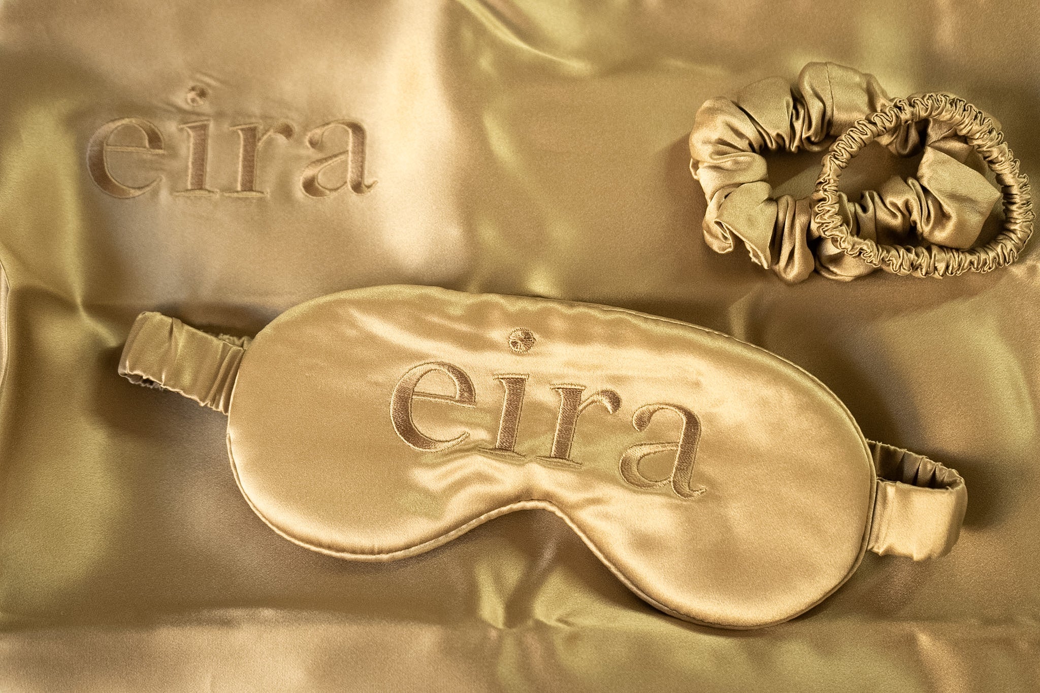 Champagne Luxe Silk Set
